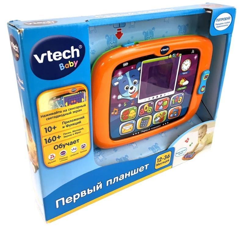 Интерактивная игрушка Vtech Первый планшет, рус. язык (80-151426) - фото 2