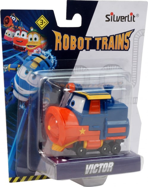 Паровозик Silverlit Robot Trains Виктор, 6 см (80159) - фото 4