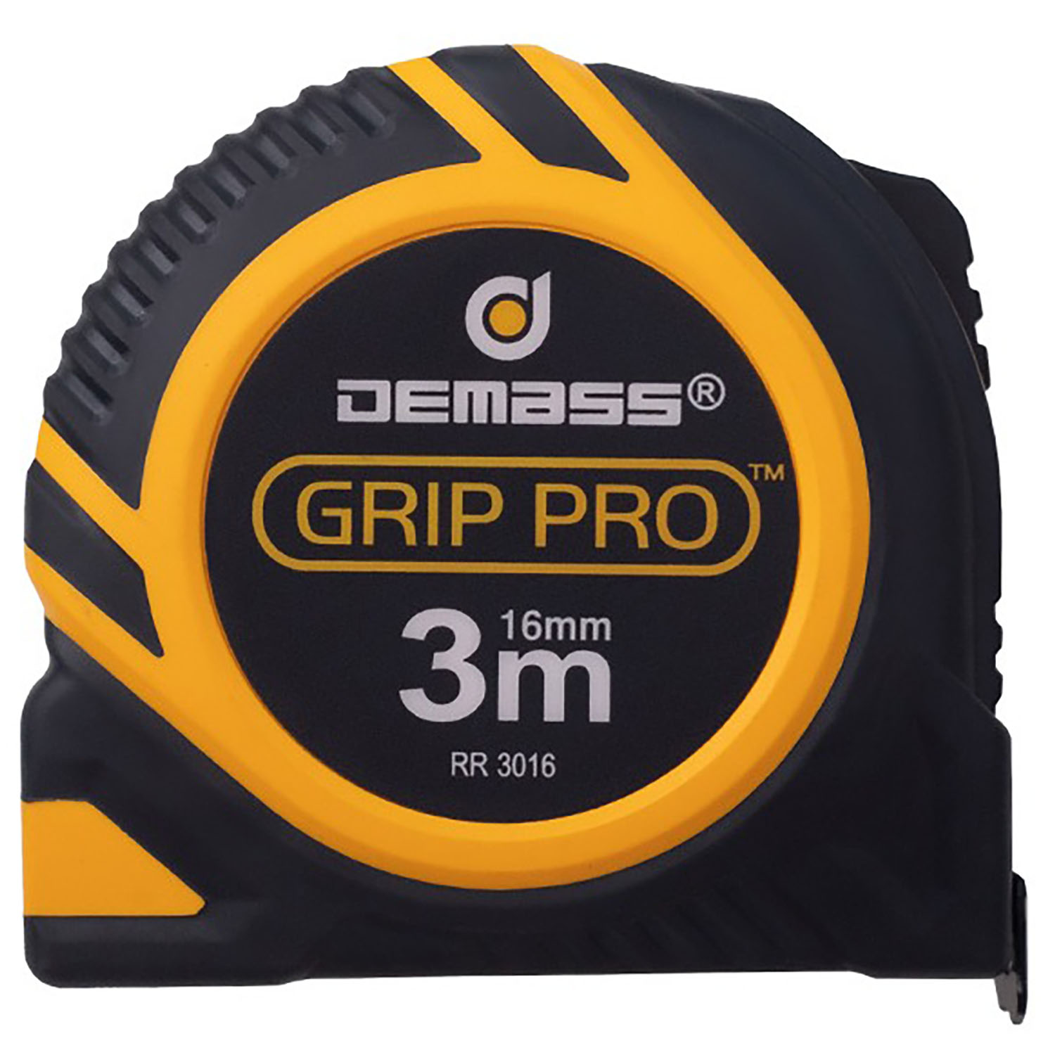 Рулетка вимірювальна Demass Grip Pro 3 м x 16 мм (RR 3016) - фото 1