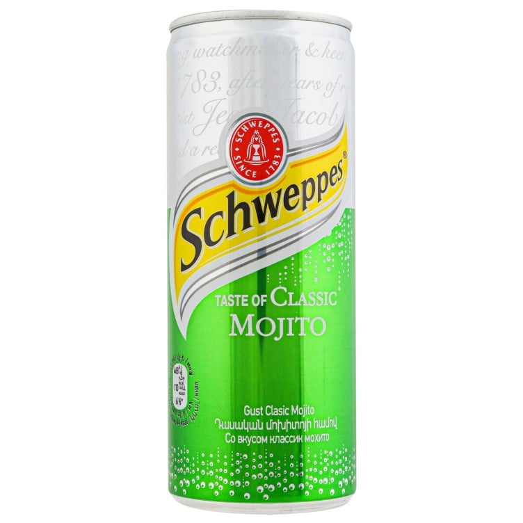 Напиток Schweppes Classic Mojito безалкогольный 250 мл (908729) - фото 1