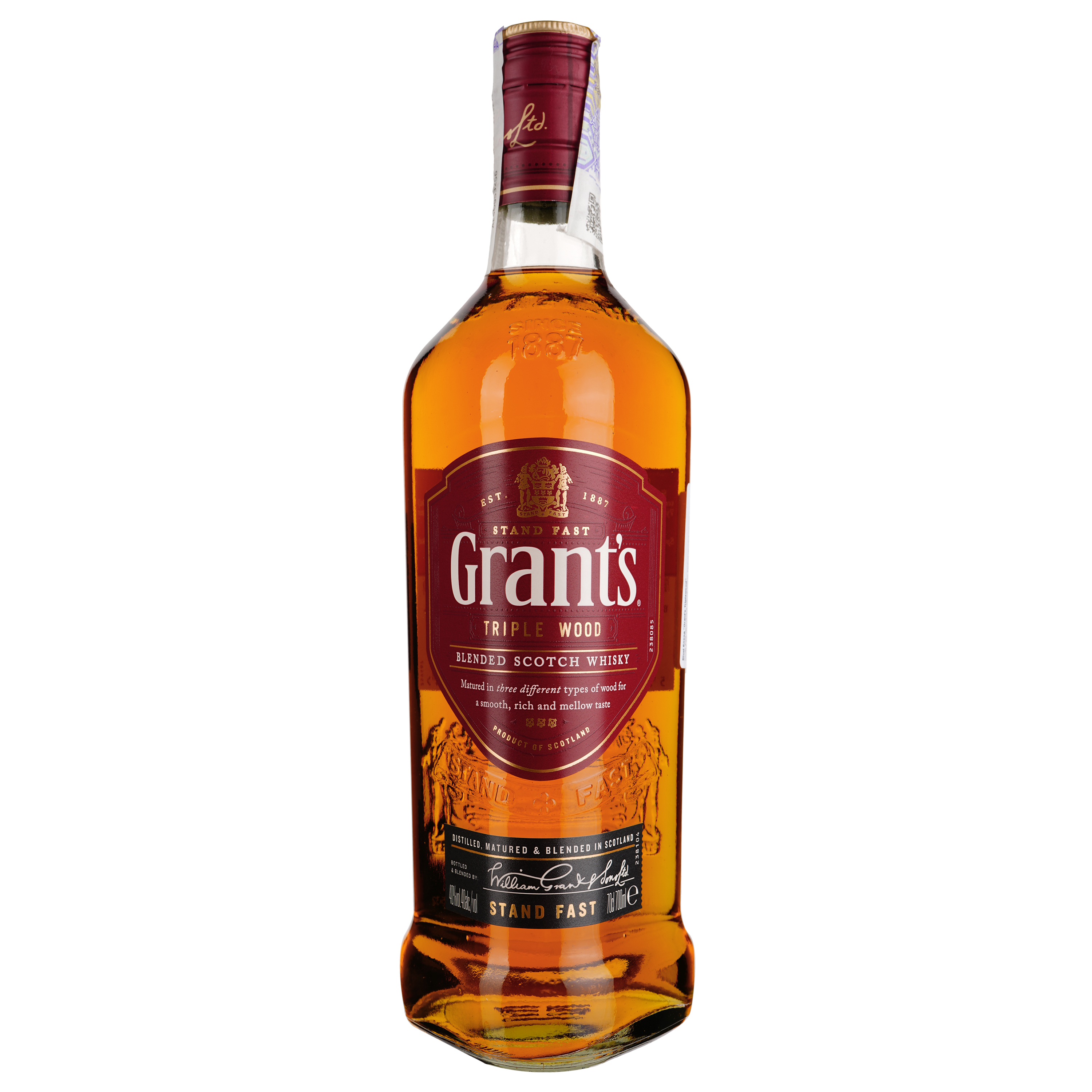Виски Grant's Triple Wood, 40%, 0,7 л (563955) - фото 1