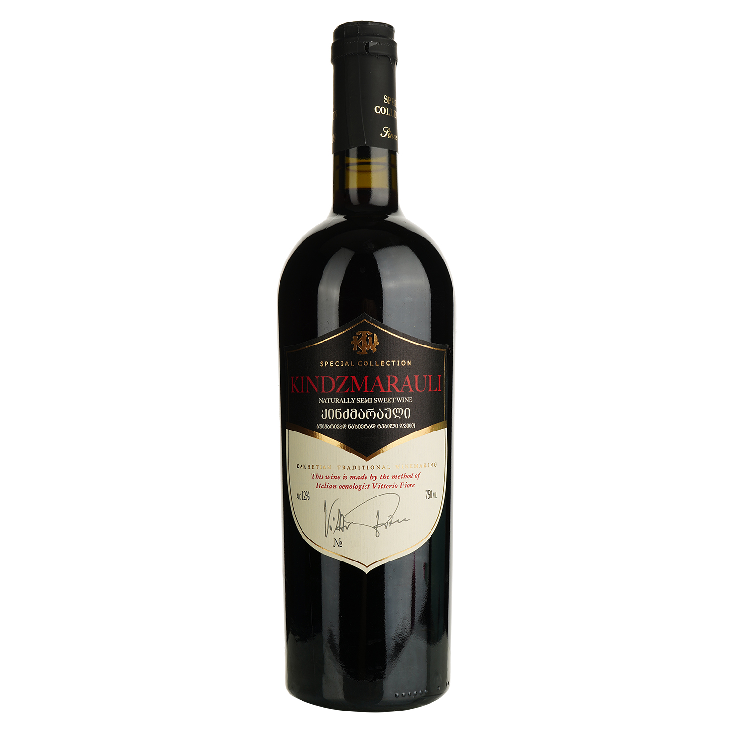 Вино KTW Speсial Collection Kindzmarauli красное полусладкое 0.75