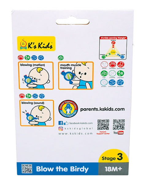 Свисток Ks Kids Пташка (KA10765-GB) - фото 3