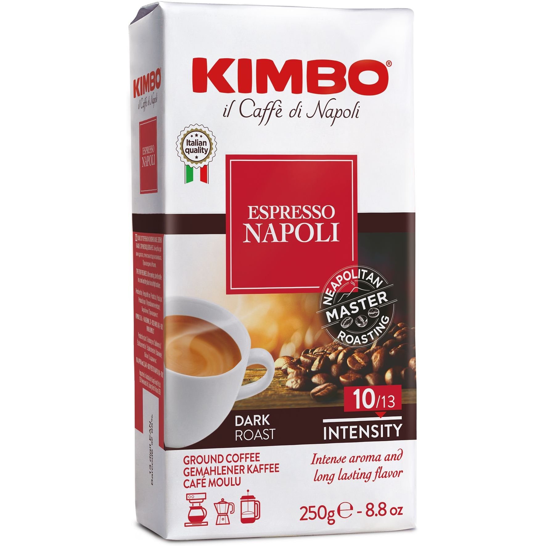 Кава мелена Kimbo Espresso Napoli, 250 г - фото 1