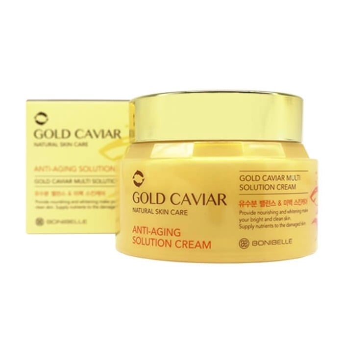 Крем для лица Bonibelle Gold Caviar Anti-Aging Solution Cream Икра, 80 мл - фото 1