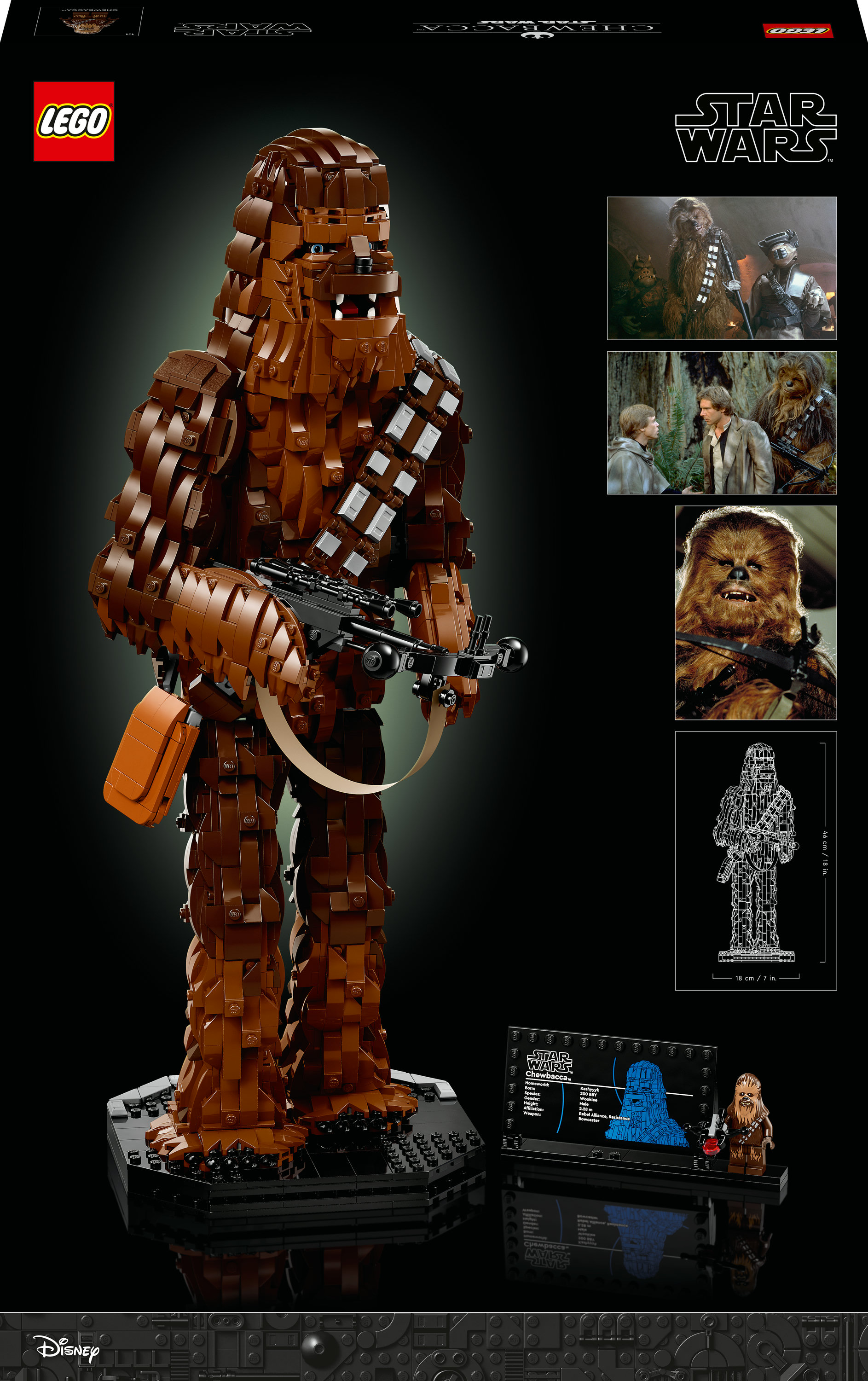 Конструктор LEGO Star Wars Чубакка, 2319 деталей (75371) - фото 9