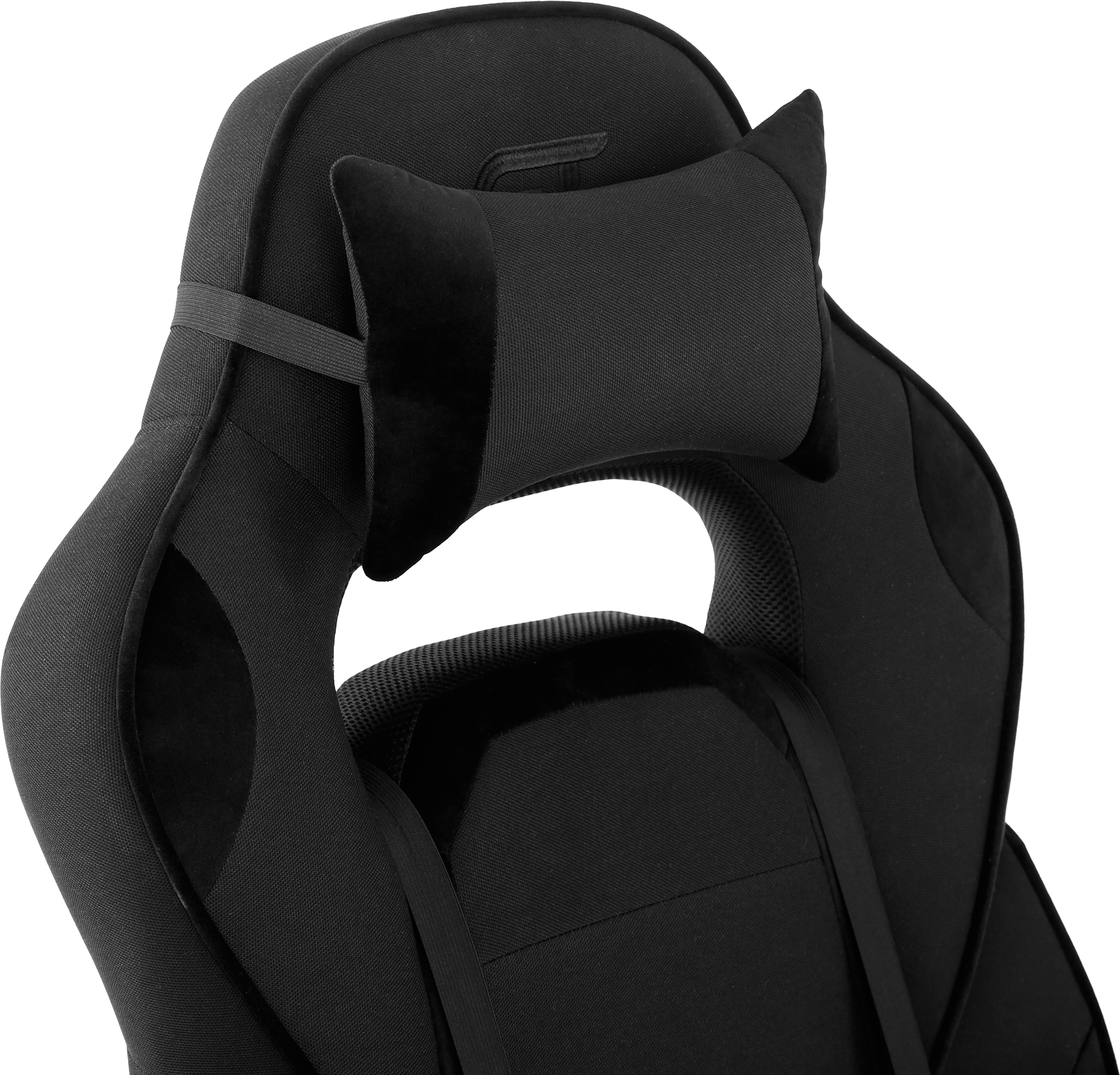 Геймерське крісло GT Racer чорне (X-2749-1 Fabric Black Suede) - фото 9