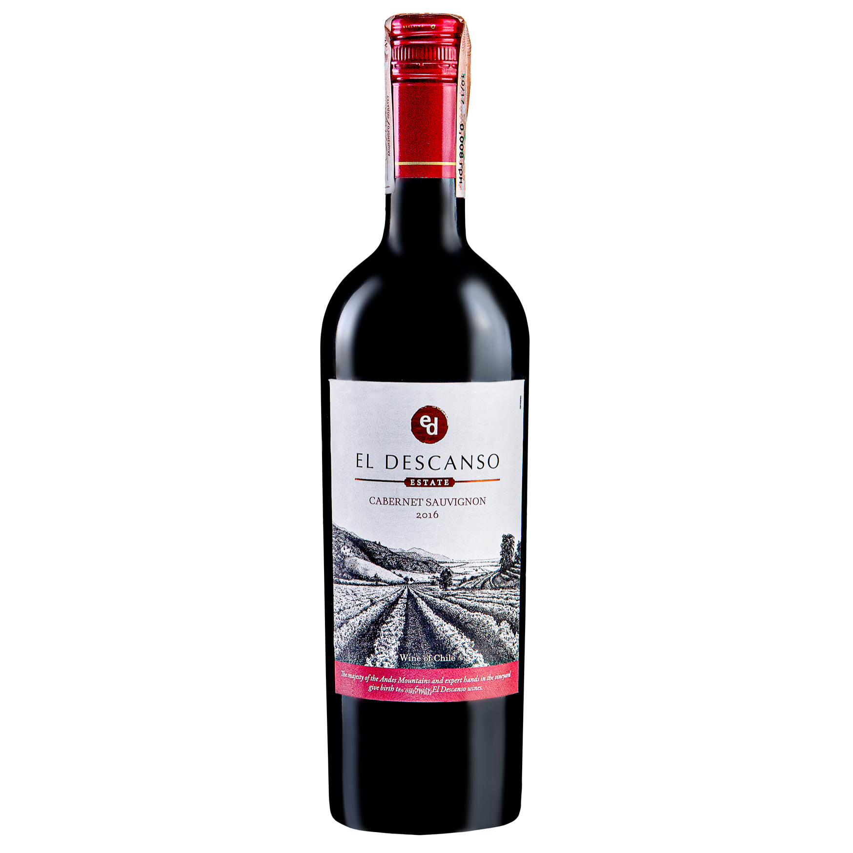 Вино El Descanso Varietals Cabernet Sauvignon, красное, сухое, 13,5%, 0,75 л - фото 1