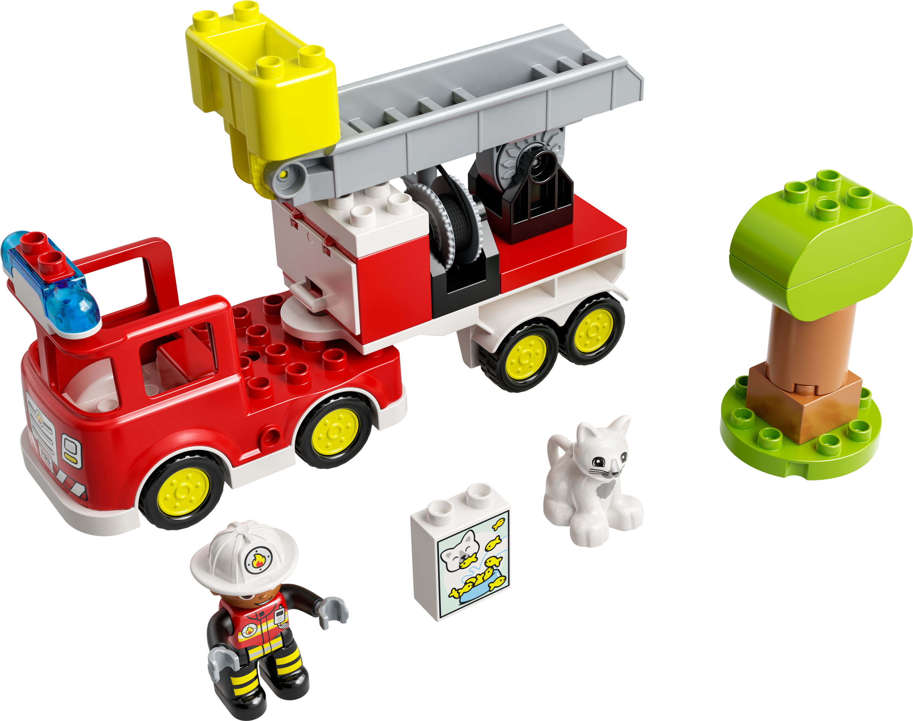 Конструктор LEGO DUPLO Пожежна машина, 21 деталей (10969) - фото 2