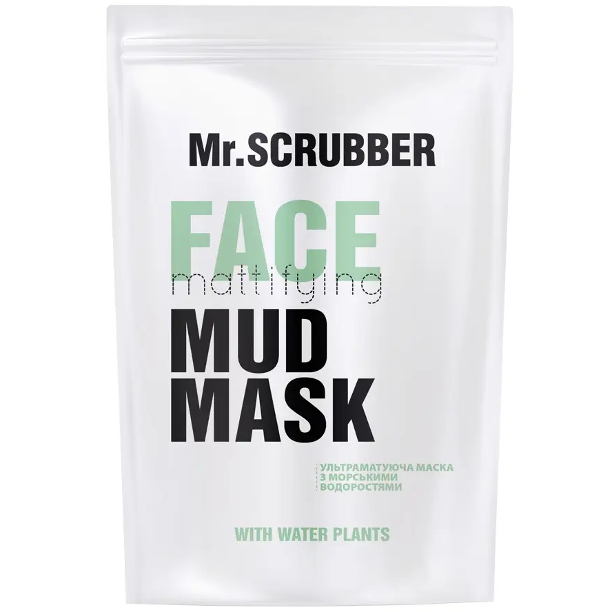 Маска для лица Mr.Scrubber Face Mattifying Mud Mask матирующая, 150 г - фото 1