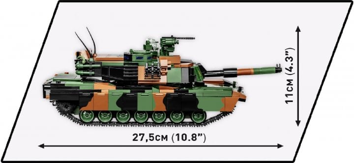 Конструктор Cobi Танк M1A2 SEPv3 Abrams, масштаб 1:35, 1017 деталей (COBI-2623) - фото 8