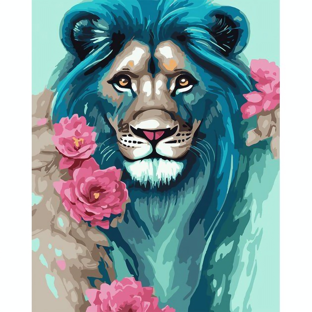 Картина за номерами Santi Казковий лев, 40х50 см (954516) - фото 1