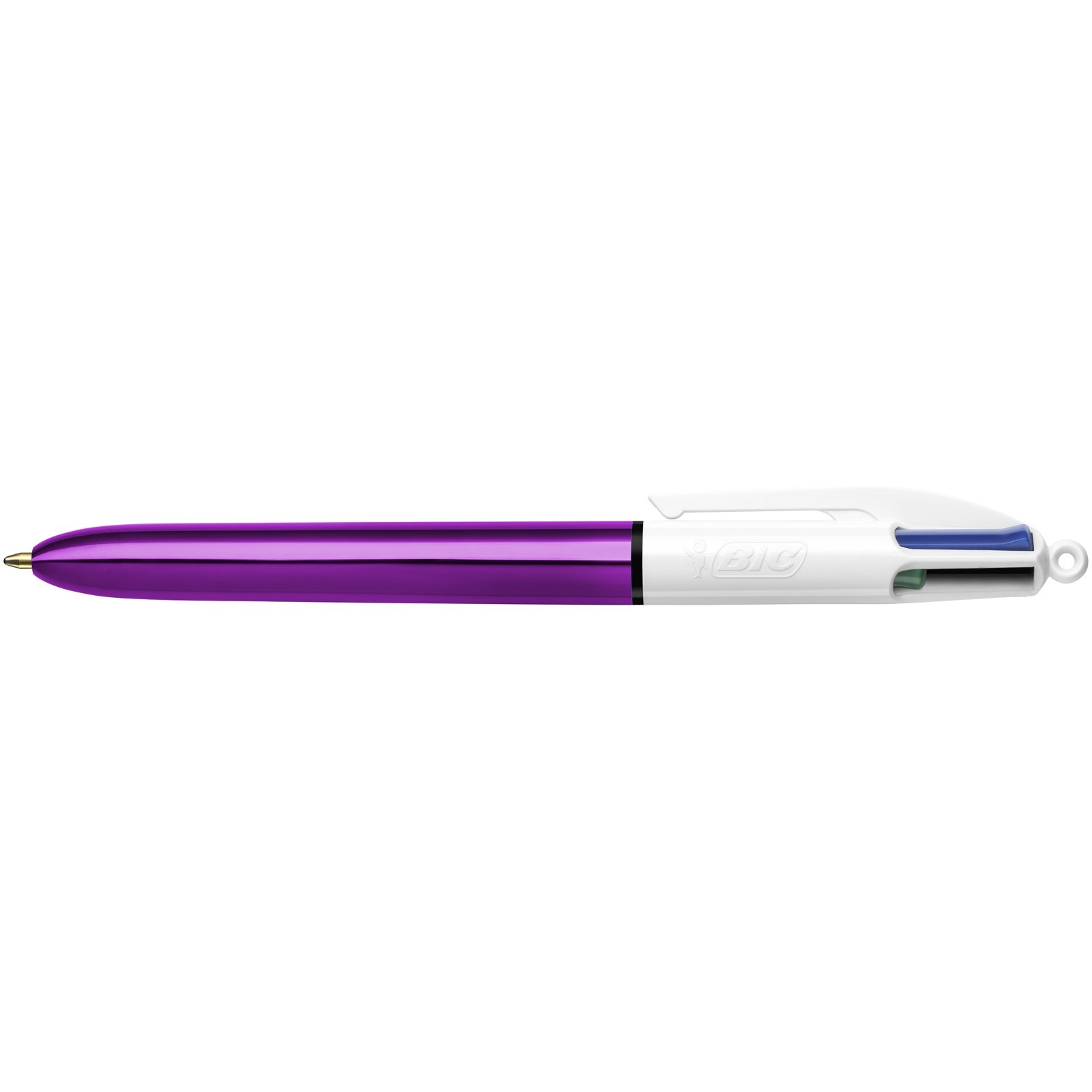 Ручка шариковая BIC 4 Colours Shine Purple, 1 мм, 4 цвета, 1 шт. (951351) - фото 2