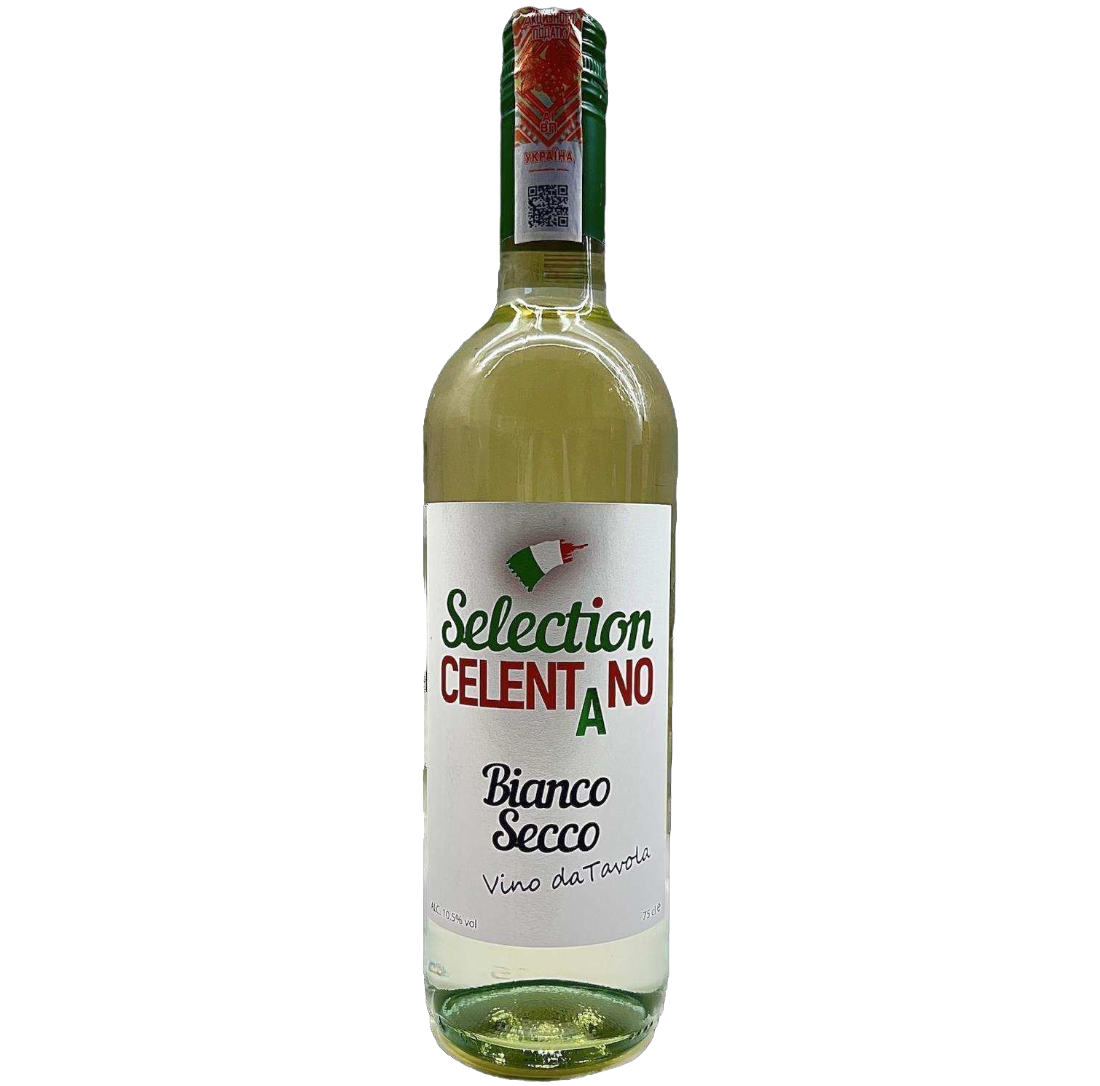 Вино Schenk Celentano Dry White, 10,5%, 0,75 л (8000013712033) - фото 1