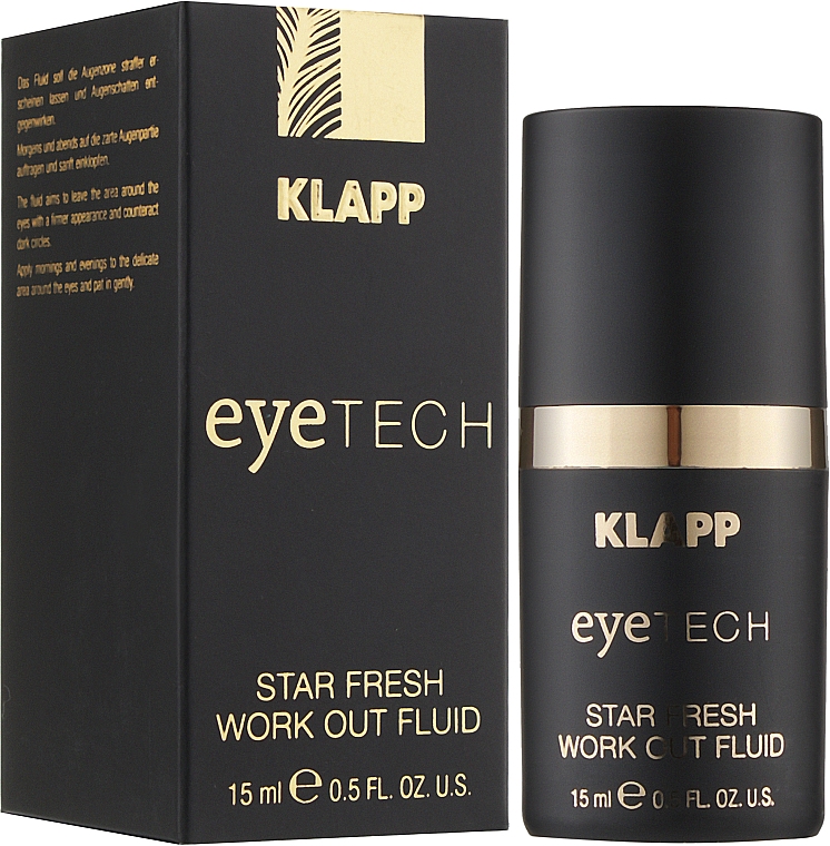 Флюїд для повік Klapp Eyetech Star Fresh Work Out Fluid, 15 мл - фото 2