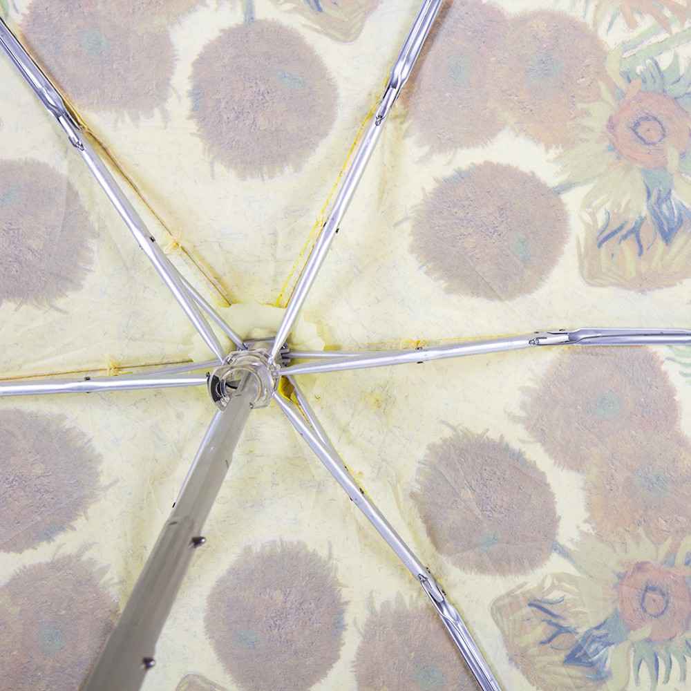 Жіноча складана парасолька механічна Fulton 86 см жовта - фото 3