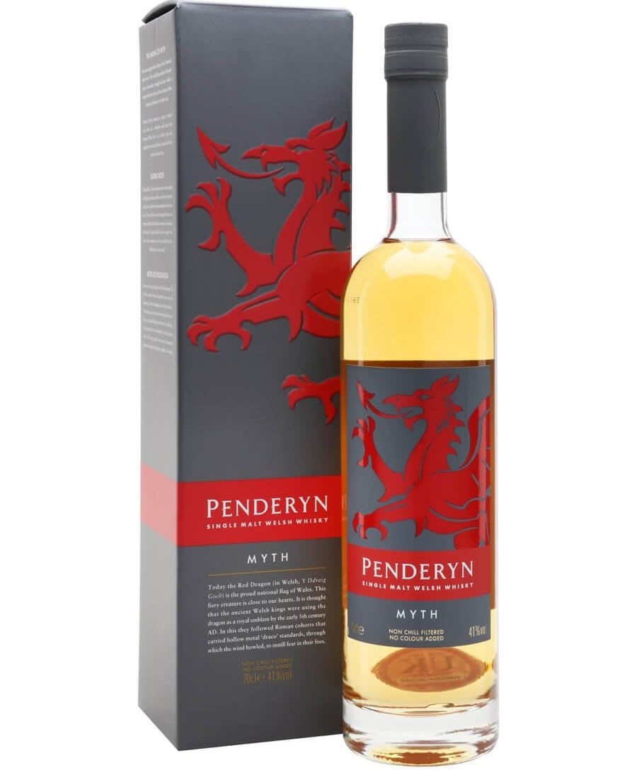 Виски Penderyn Myth Single Malt Whisky, 41%, 0,7 л (849452) - фото 1