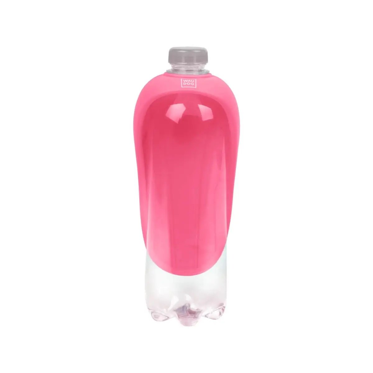Поилка-насадка на бутылку Waudog Silicone, 16,5х9 см, розовый (50777) - фото 4