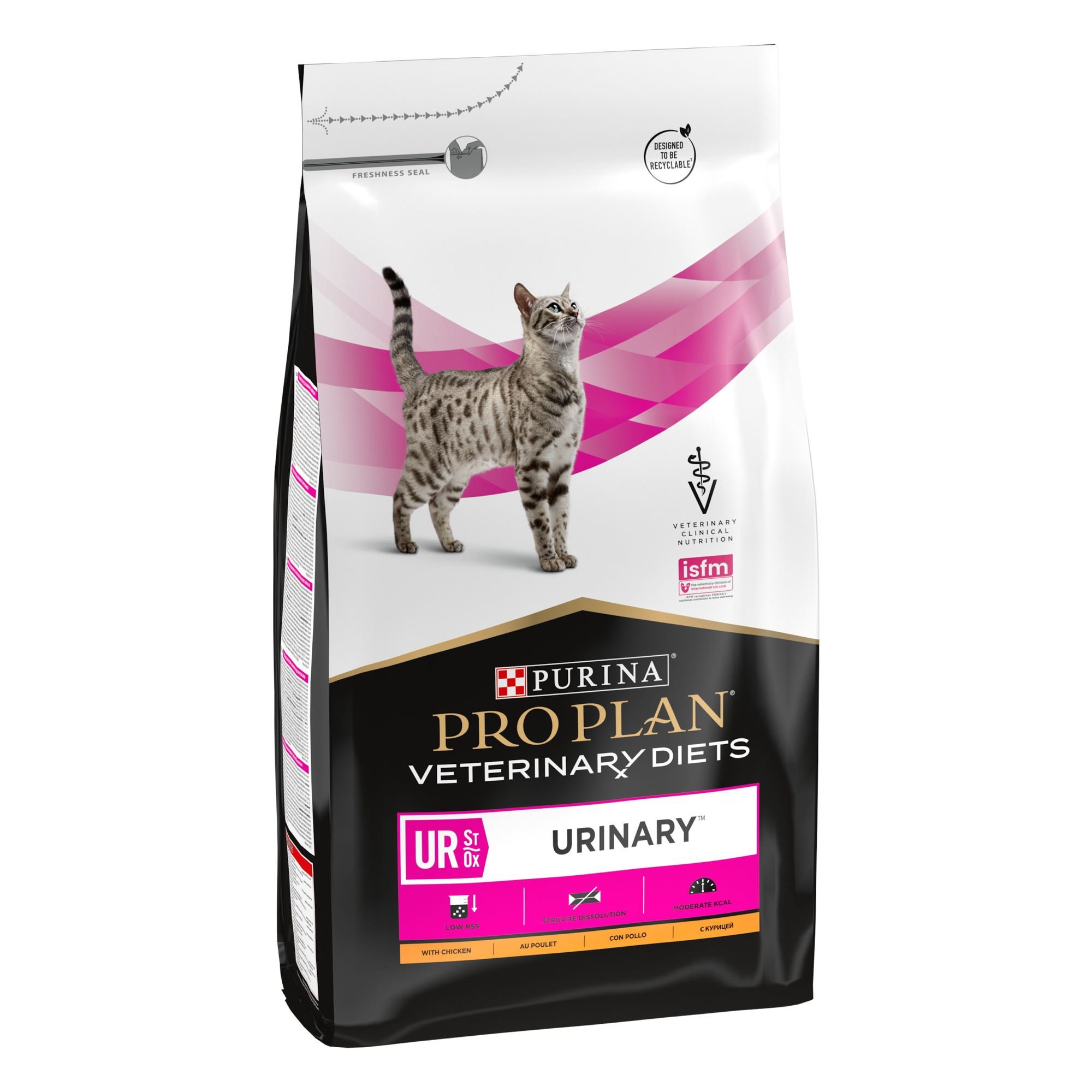Сухой корм для кошек Purina Pro Plan Veterinary Diets UR Urinary, с курицей, 5 кг - фото 2