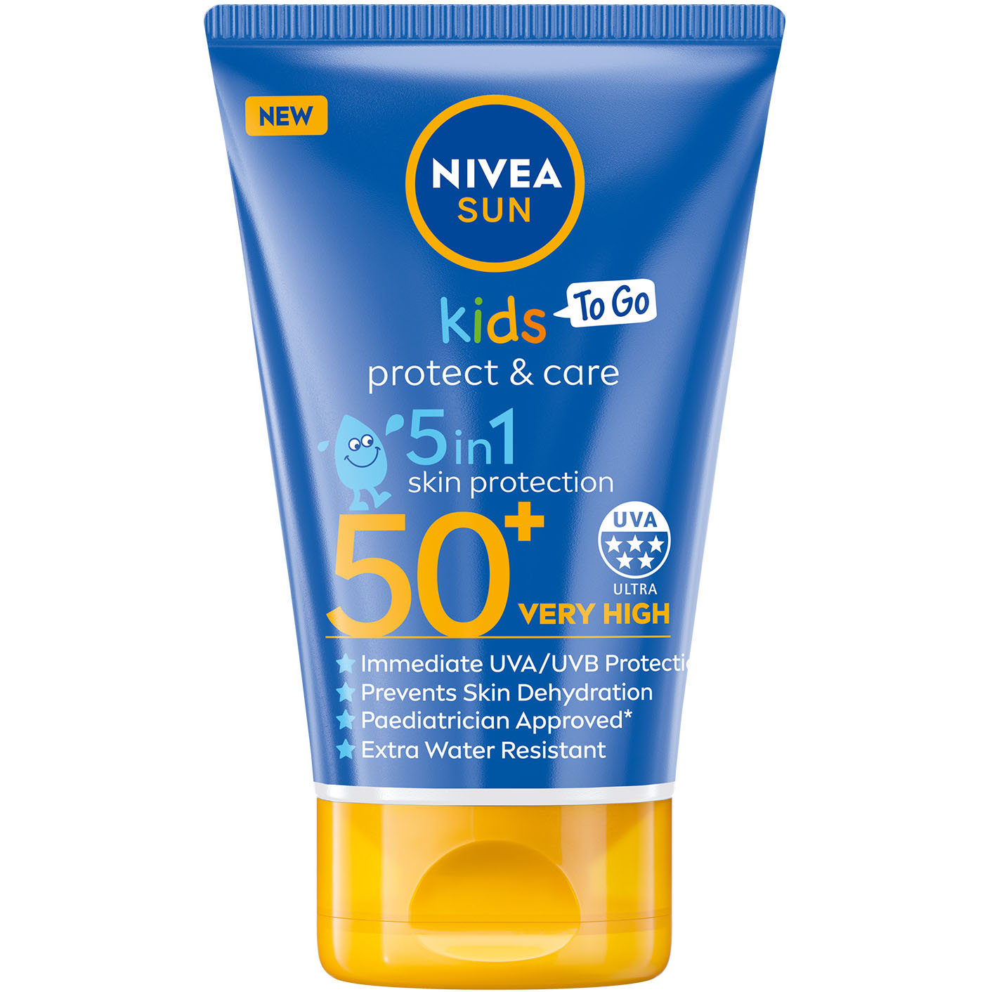 Дитячий сонцезахисний лосьйон Nivea Sun Захист та догляд SPF 50+ 50 мл - фото 1