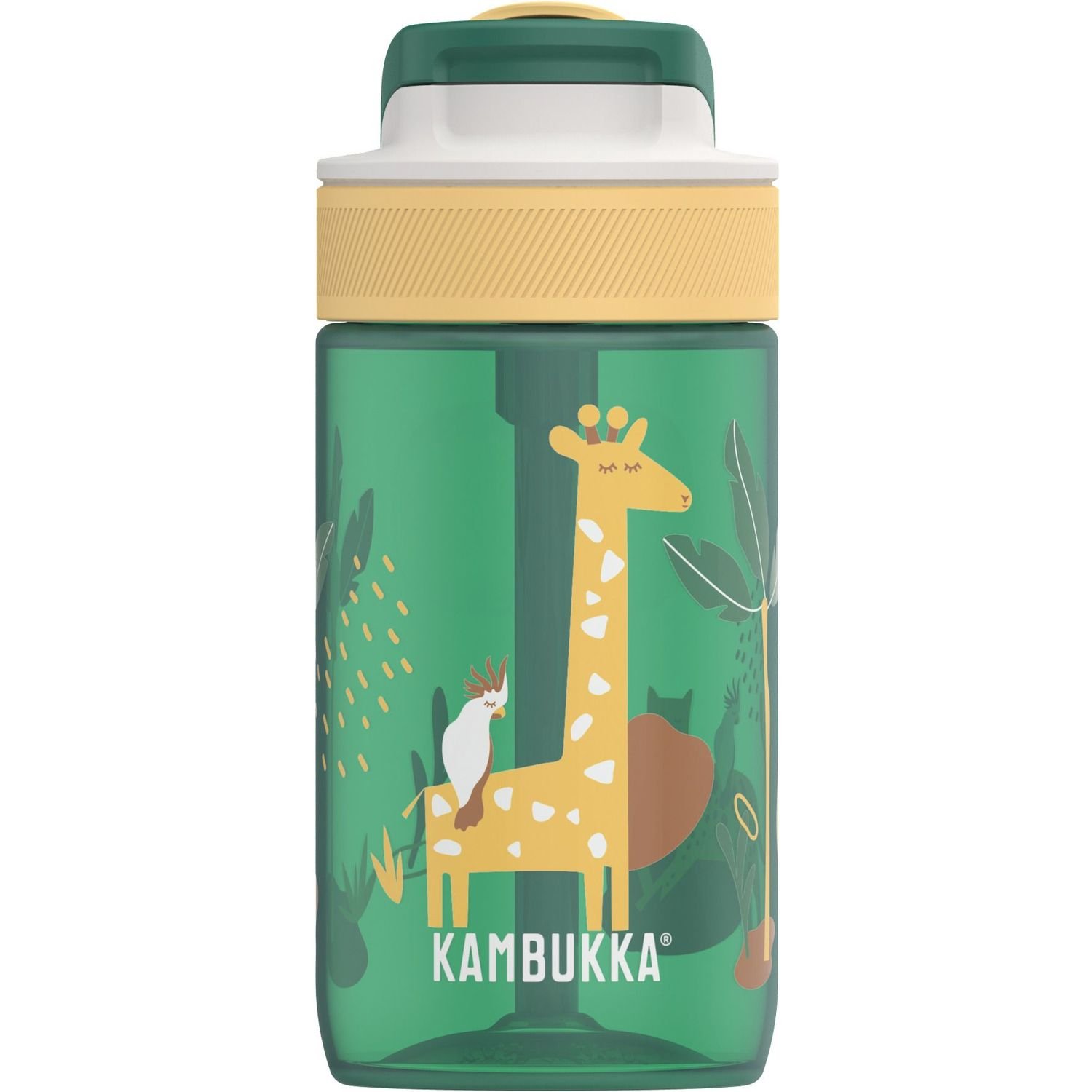 Пляшка для води дитяча Kambukka Lagoon Kids Safari Jungle, 400 мл, зелена (11-04051) - фото 4