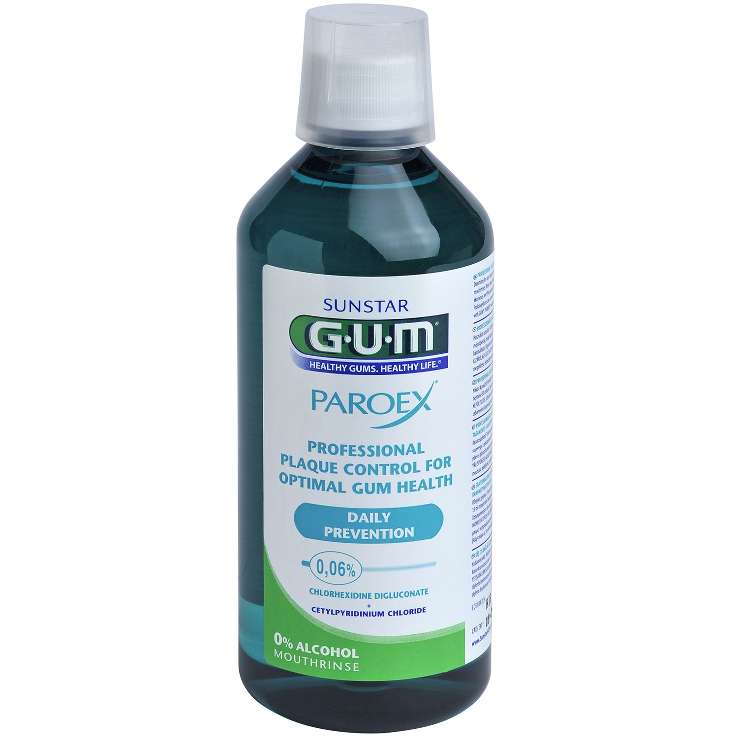 Ополаскиватель для полости рта Gum Paroe 0.06% 500 мл - фото 1
