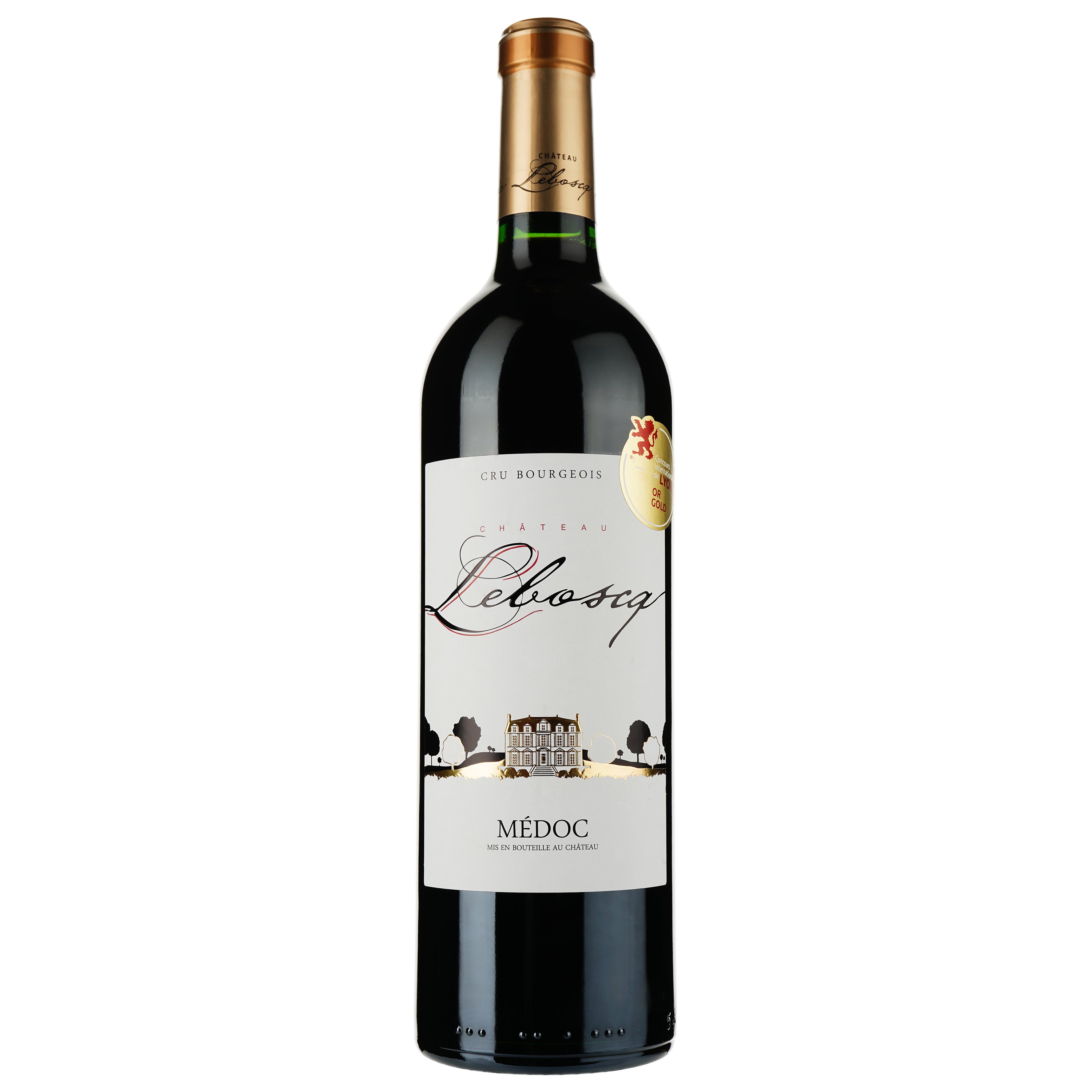 Вино Chateau Leboscq Medoc Cru Bourgeois 2019 красное сухое 0.75 л - фото 1