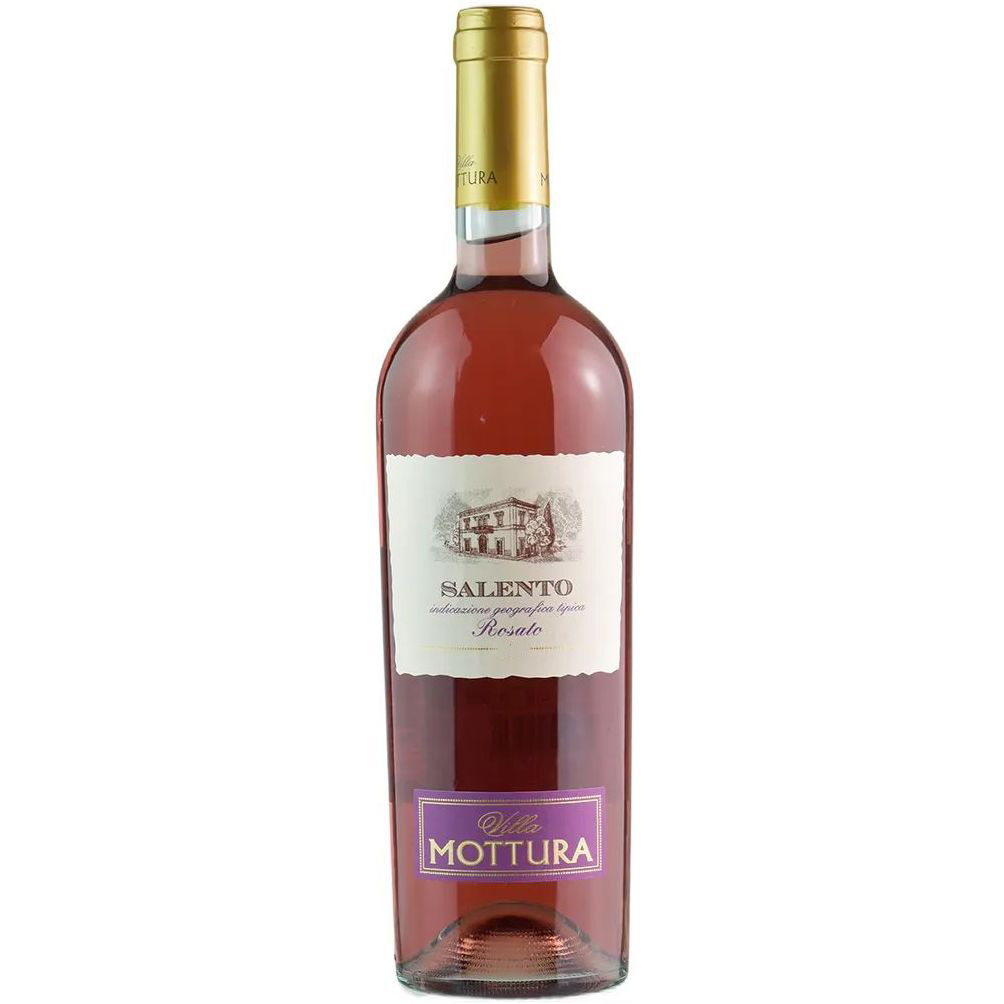 Вино Mottura Vini Villa Mottura Salento Rosato IGT, розовое, сухое, 11-14,5%, 0,75 л - фото 1
