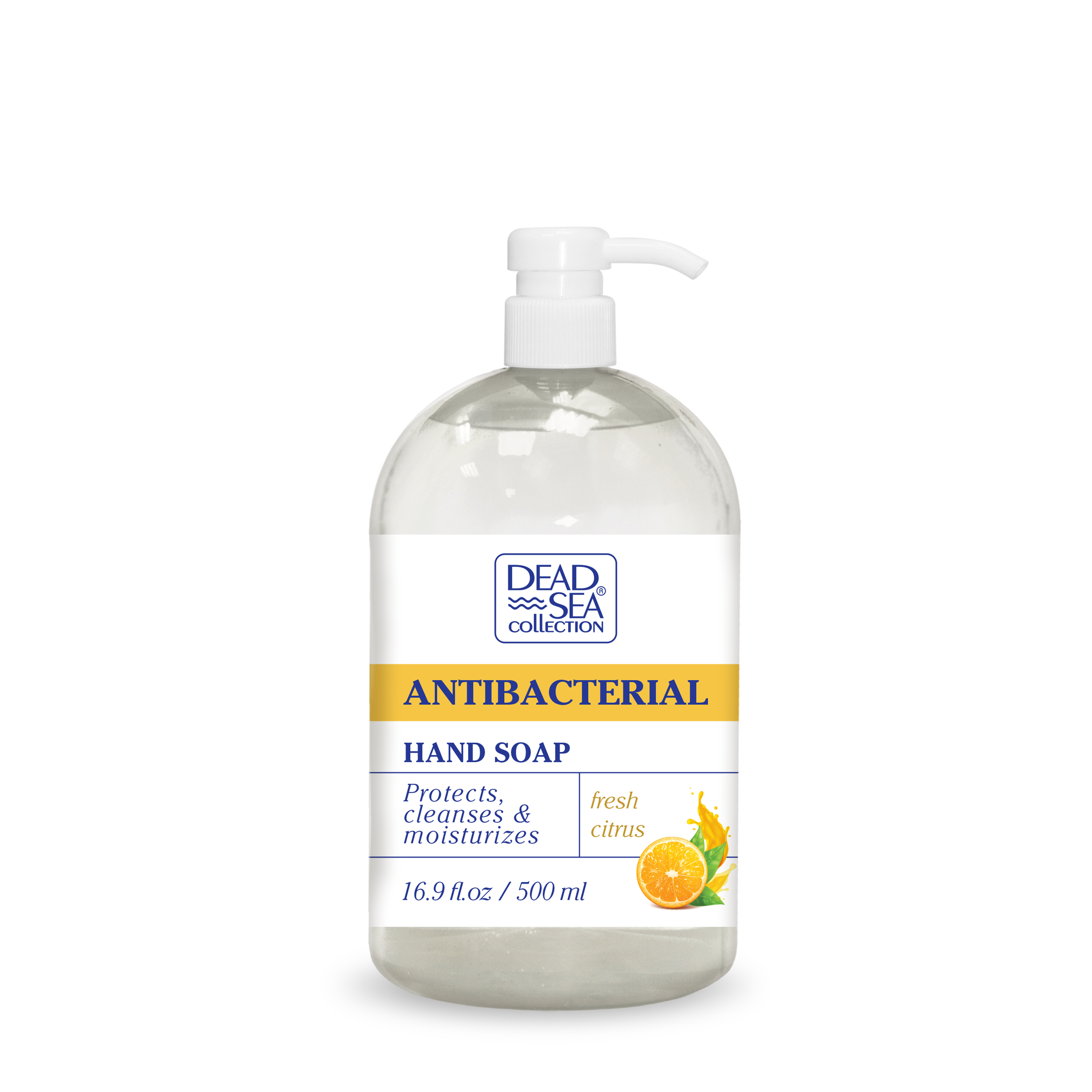 Антибактериальное жидкое мыло Dead Sea Collection с ароматом апельсина, 500 мл - фото 1