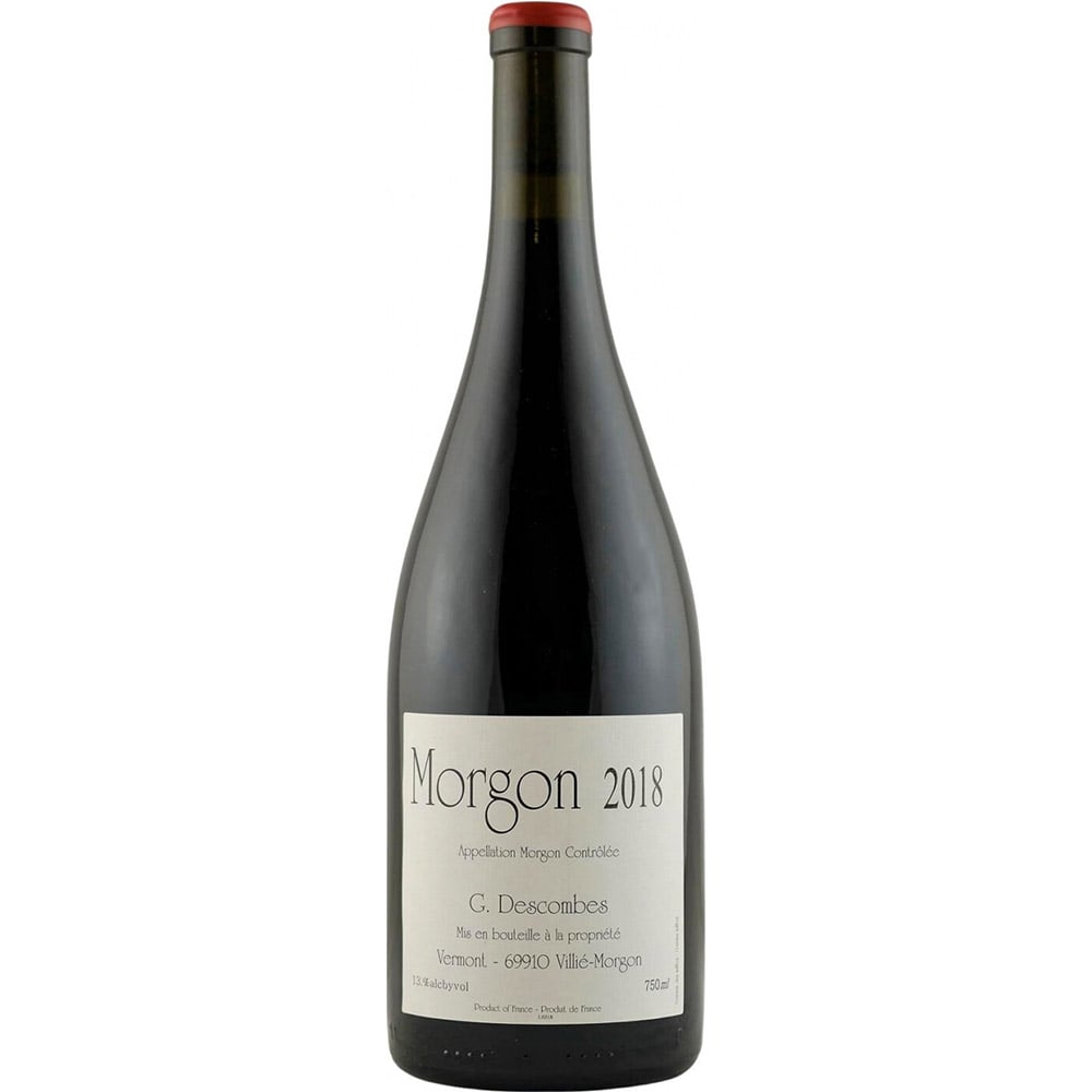 Вино Georges Descombes Morgon Vieilles Vignes 2018, червоне, сухе, 13%, 0,75 л - фото 1