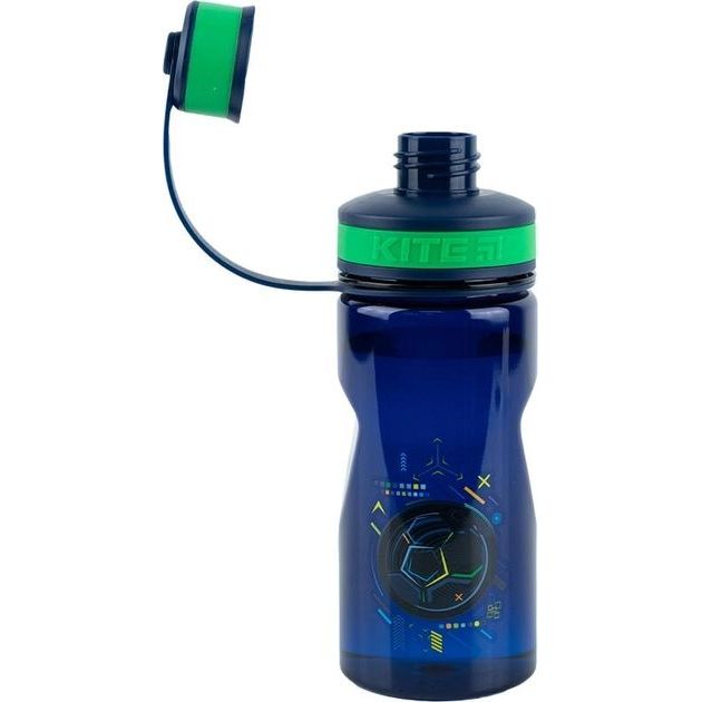 Бутылочка для воды Kite Goal K24-397-1, 500 мл синяя (K24-397-1) - фото 3