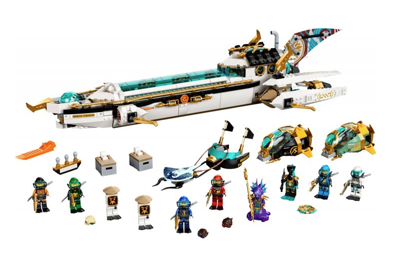 Конструктор LEGO Ninjago Подводный Дар Судьбы, 1159 деталей (71756) - фото 3