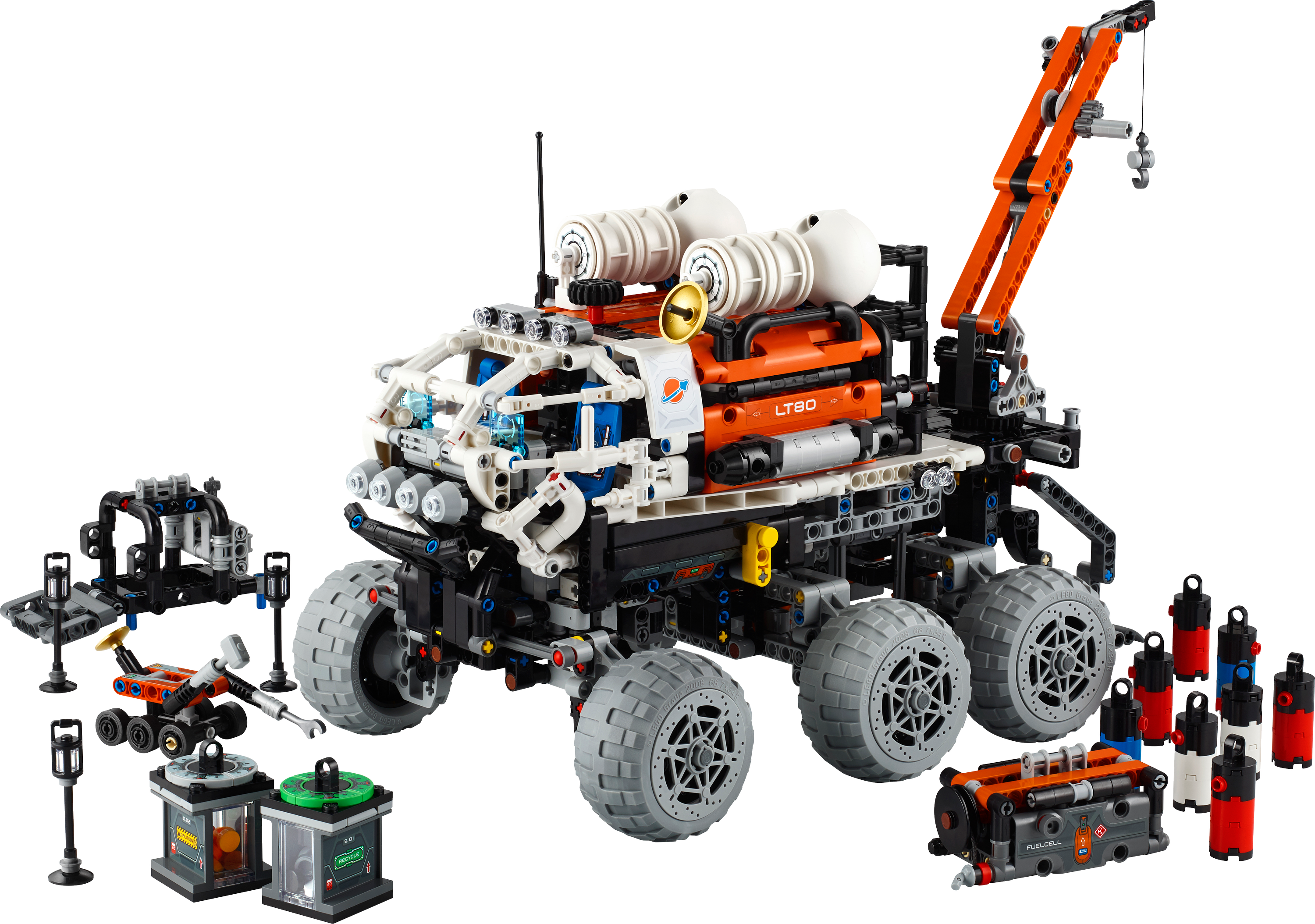 Конструктор LEGO Technic Марсохід команди дослідників 1599 деталей (42180) - фото 2