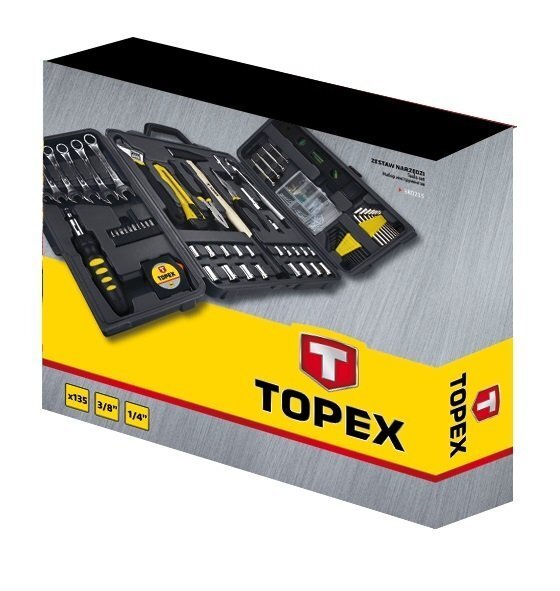 Набір інструментів Topex універсальний 135 шт. (38D215) - фото 3