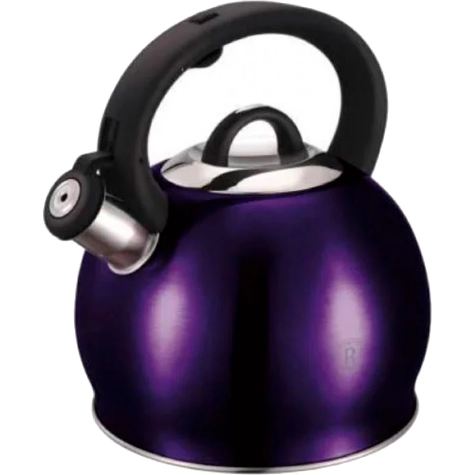 Чайник Berlinger Haus, со свистком, 3 л, фиолетовый (BH 6831N) - фото 1