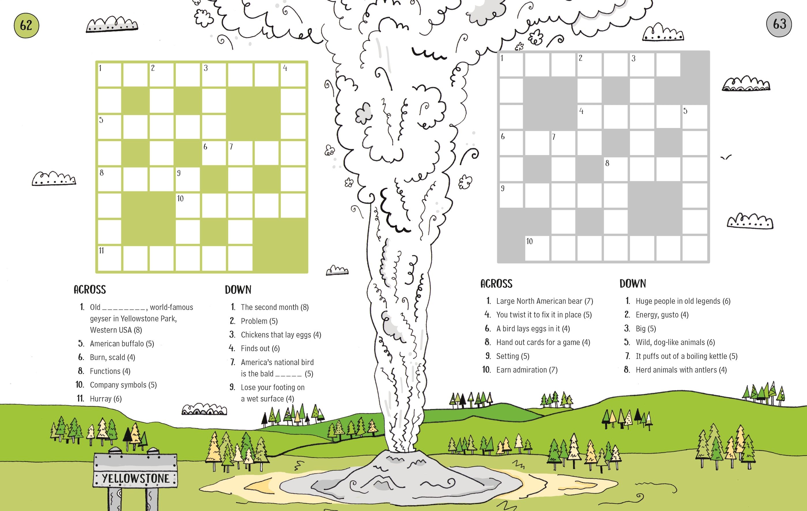 100 Children's Crosswords: Planet Earth - Phillip Clarke, англ. мова (9781474996129) - фото 4