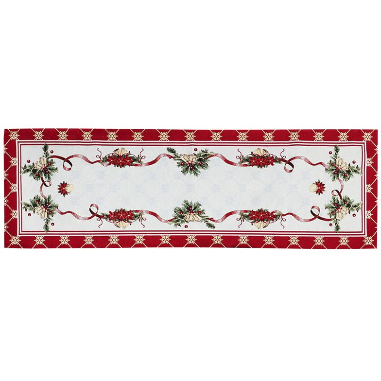 Раннер новогодний Lefard Home Textile Carpi гобеленовый с люрексом, 140х47 см (716-022) - фото 1