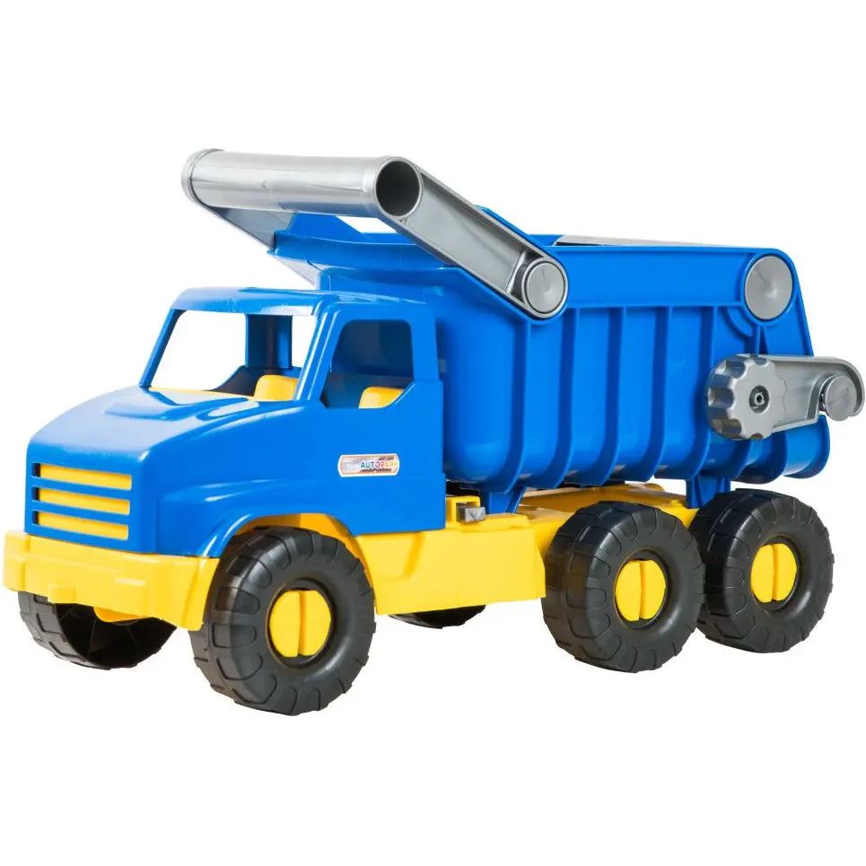 Photos - Toy Car Tigres Машинка  City Truck Самоскид синій з жовтим  (39398)