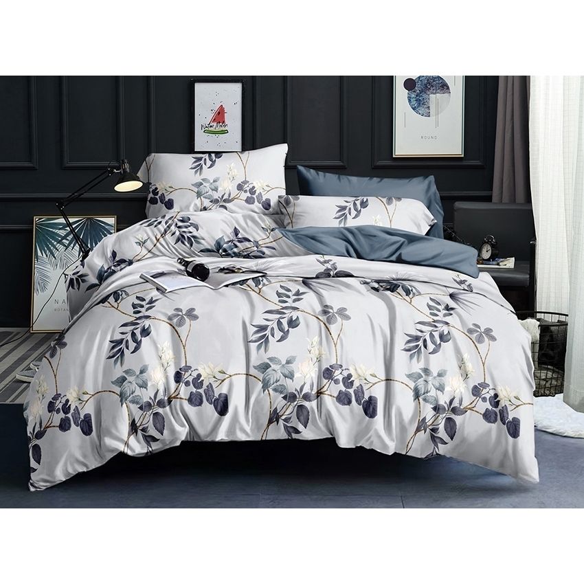 Комплект постельного белья TAG Tekstil с компаньоном 2-спальный 000224283 (R-4732) - фото 1