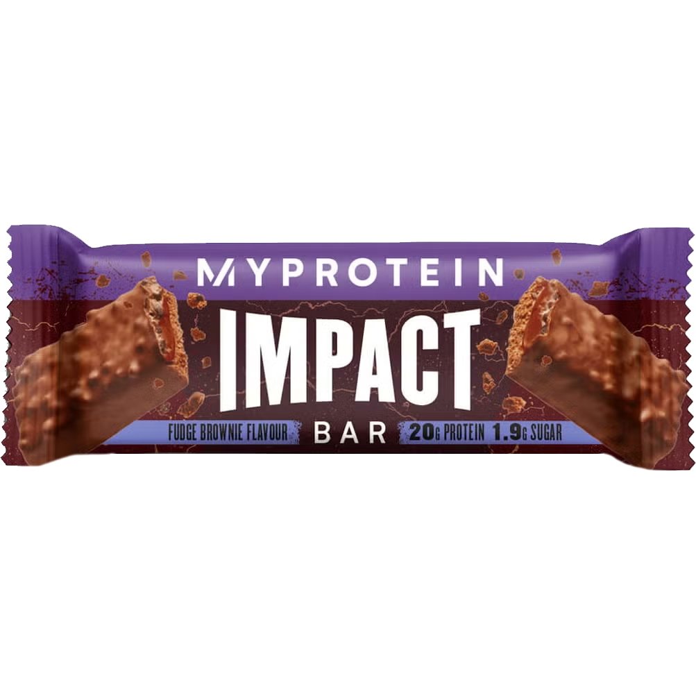 Батончик Myprotein Impact Protein Bar Fudge Brownie 64 г - фото 1