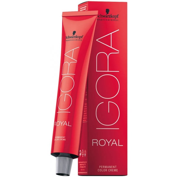 Перманентна фарба для волосся Schwarzkopf Professional Igora Royal, відтінок 6-4 (темно-русявий бежевий), 60 мл (2683648) - фото 1
