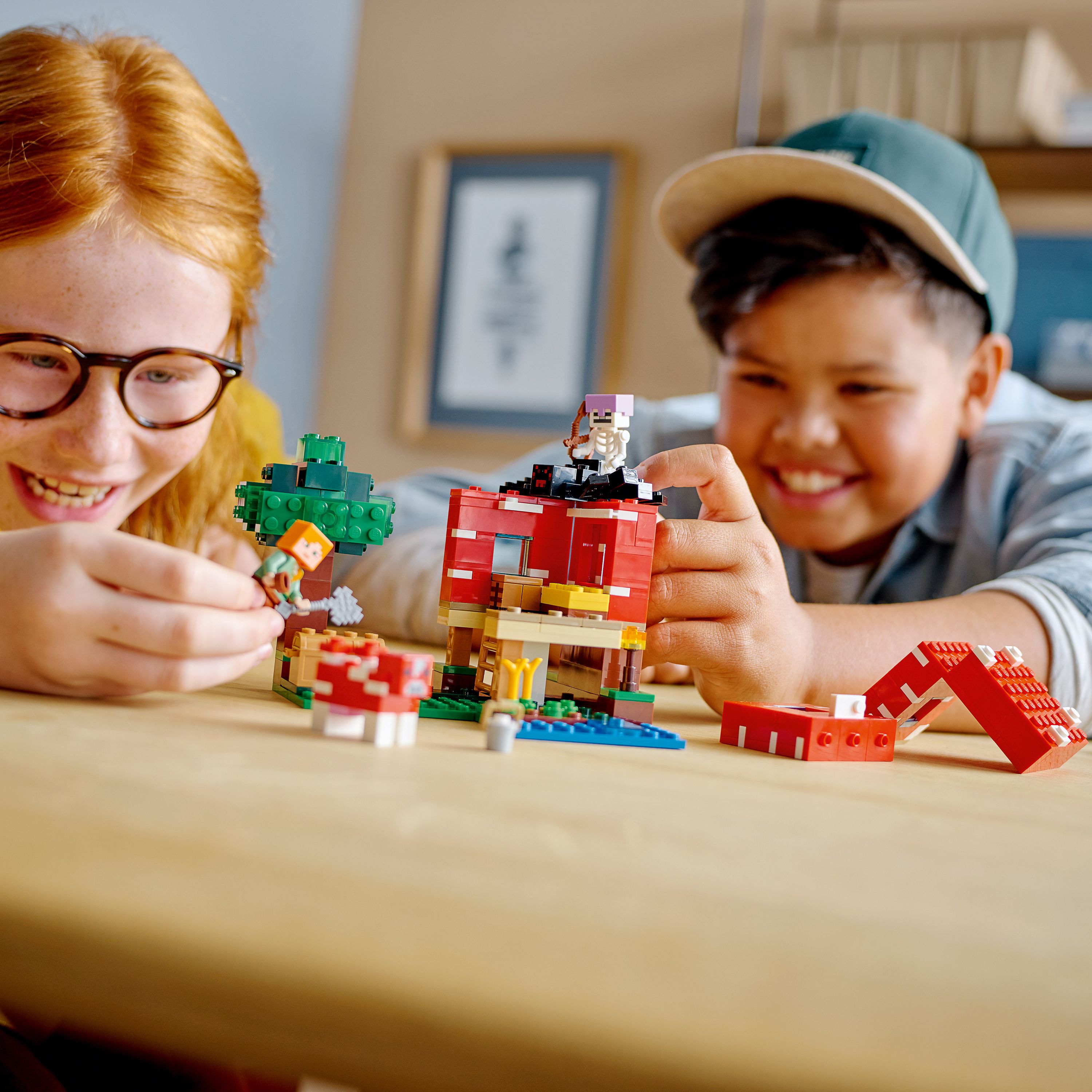 Конструктор LEGO Minecraft Грибний будинок, 272 деталей (21179) - фото 4