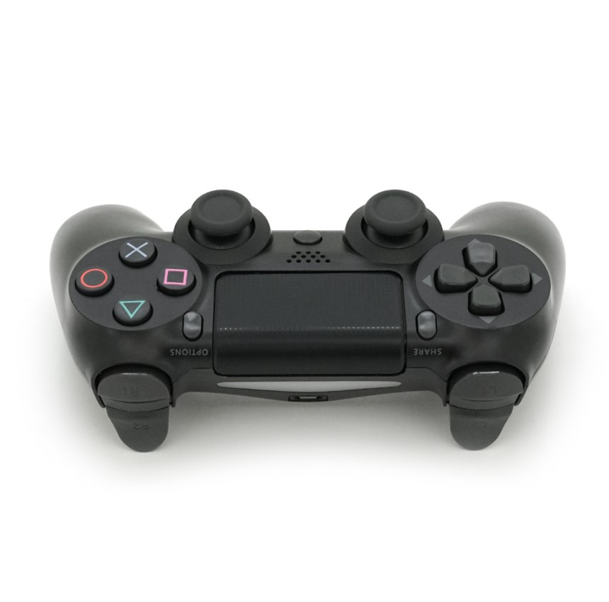 Геймпад джойстик Doubleshock Wireless PS4 Double Motor Vibration DualShock 4 Black - фото 2