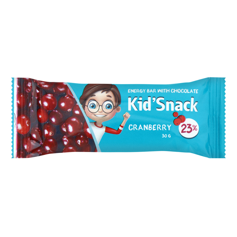 Батончик Shoud`e Kid`Snack Клюква, 30 г (794134) - фото 1