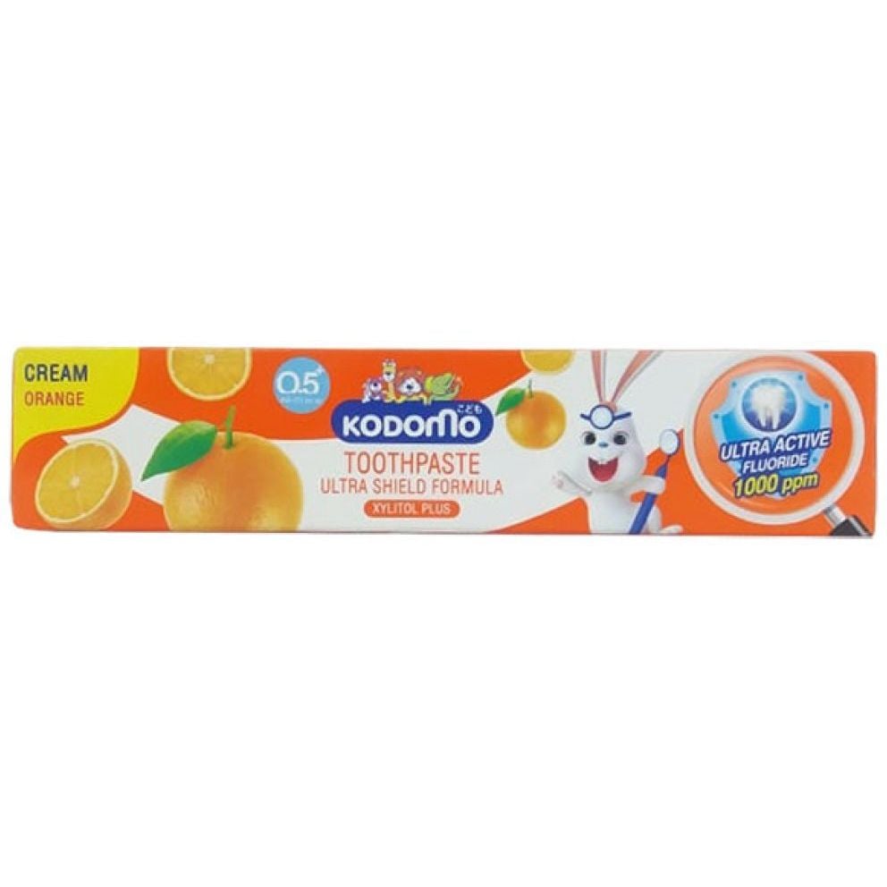 Дитяча зубна крем-паста Kodomo Ultra Shield Апельсин, 40 г - фото 1