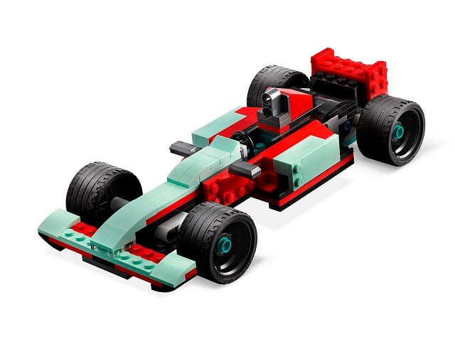 Конструктор LEGO Creator Гоночный автомобиль 3 в 1, 258 деталей (31127) - фото 4