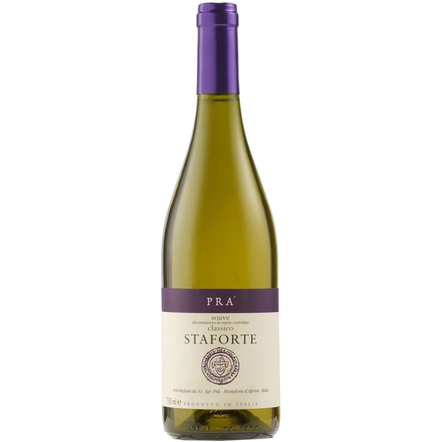 Вино Graziano Pra Soave Classico Staforte, белое, сухое, 12,5%, 0,75 л - фото 1