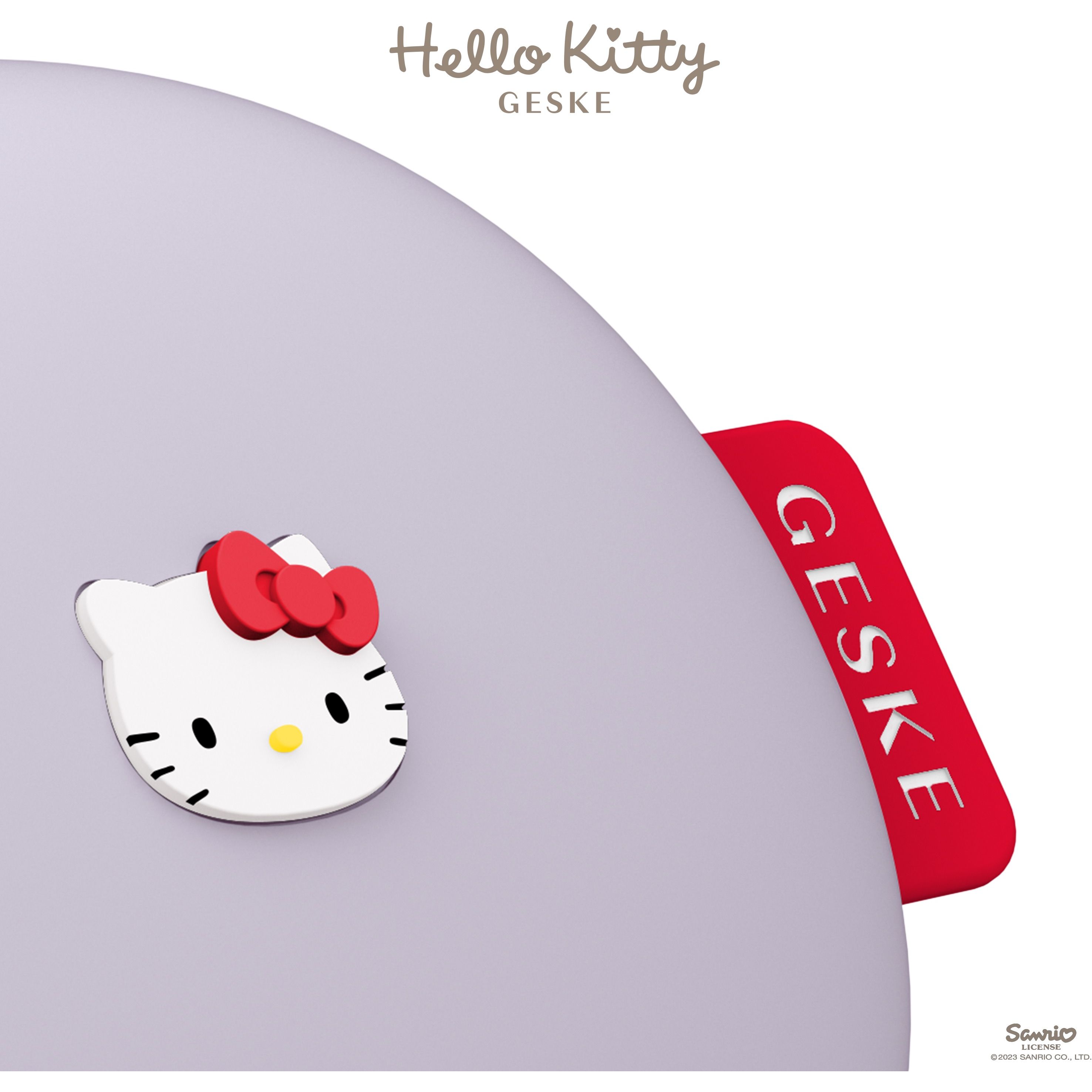 Щітка для обличчя GESKE Facial Brush З в 1 by Hello Kitty фіолетова - фото 4