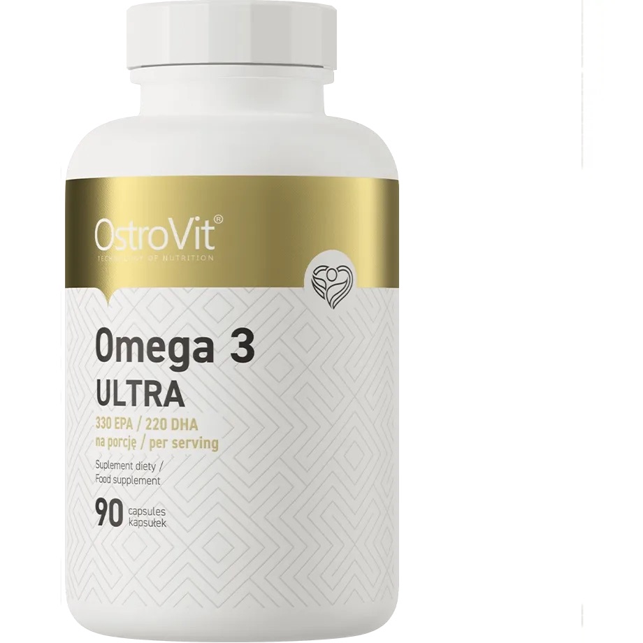 Вітаміни та мінерали OstroVit Omega 3 Ultra 90 капсул - фото 1