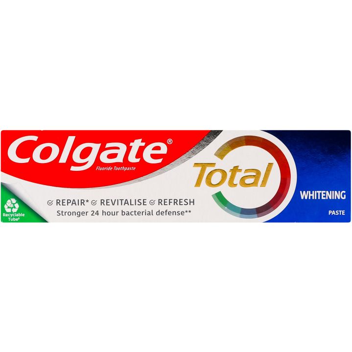 Зубная паста Colgate Total Whitening Toothpaste New Technology 75 мл - фото 5